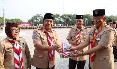 Pj Gubernur Banten Al Muktabar: Pramuka Siapkan Generasi Muda Yang Unggul