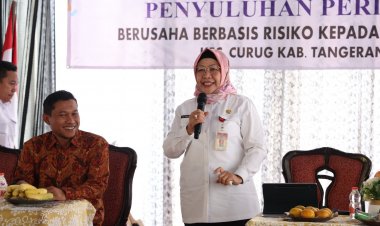 Penguatan Usaha Kecil, Plh Sekda Provinsi Banten Sosialisasikan Pelayanan Perijinan Usaha