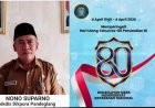 Nono Suparno, Sekdis Dikpora Pandeglang, Sampaikan Selamat Ulang Tahun Persandian RI, Ke-80