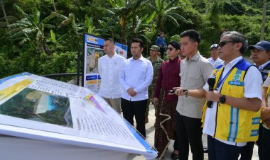 Wapres Tinjau Progres Pembangunan Bendungan Bagong, Dukung Penguatan Ketahanan Air dan Pangan Trenggalek