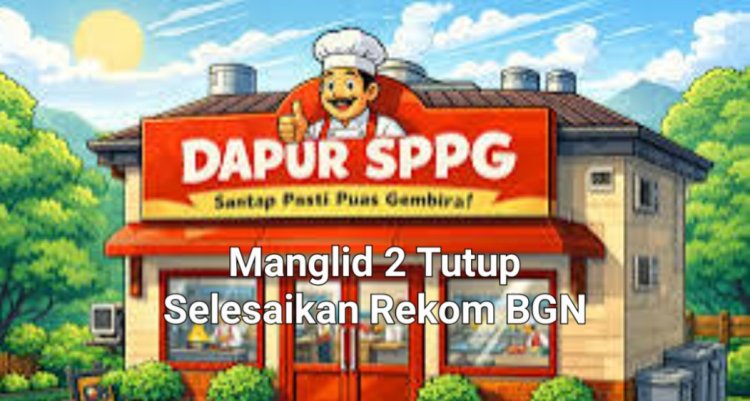 Selesaikan Rekom BGN, SPPG Manglid 2 Cibitung Berhenti Operasional Butut Vilral Menu MBG Berbelatung