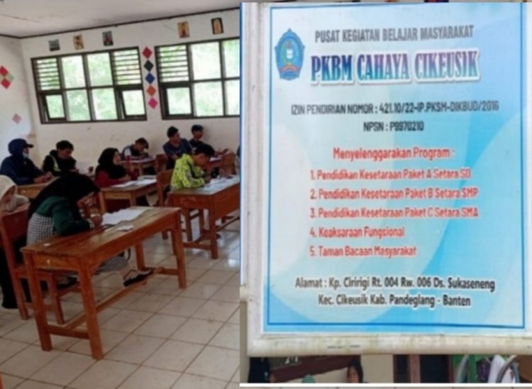 PKBM Cahaya Cikeusik Penerima Siswa-Siswi Baru Tahun Ajaran 2016-2027, Gratis Tidak Dipungut Biaya Apapun