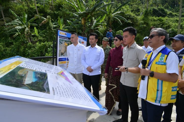 Wapres Tinjau Progres Pembangunan Bendungan Bagong, Dukung Penguatan Ketahanan Air dan Pangan Trenggalek