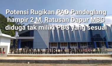 Rugikan PAD Pandeglang Hampir 2 M, Ratusan Dapur MBG di Pandeglang Diduga Tak Miliki PBG Yang Sesuai, DPC AMIRA Minta Pemda Jangan Tebang Pilih