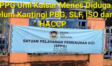DPC AMIRA Menyoal SPPG di Kecamatan Menes, Dapur MBG Umi Kasir Diduga Belum Kantongi PBG, SLF, ISO dan HACCP, Satgas MBG Diminta Lakukan Penindakan