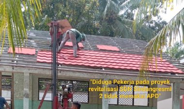 Proyek Revitalisasi SDN Sindangresmi 2 Jadi Sorotan, DPC Amira Pandeglang Minta Disdikpora, Konsultan Lakukan Evaluasi & Pengawasan Serius