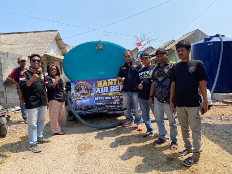 Hari Kedua DPAC BPPKB HDS Wanasalam dan Malingping Baksos Air Bersih, Warga Desa Muara Kp. Karang Kencana Ucapkan Terimakasih