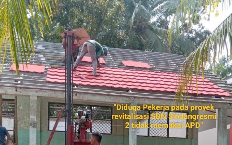 Proyek Revitalisasi SDN Sindangresmi 2 Jadi Sorotan, DPC Amira Pandeglang Minta Disdikpora, Konsultan Lakukan Evaluasi & Pengawasan Serius