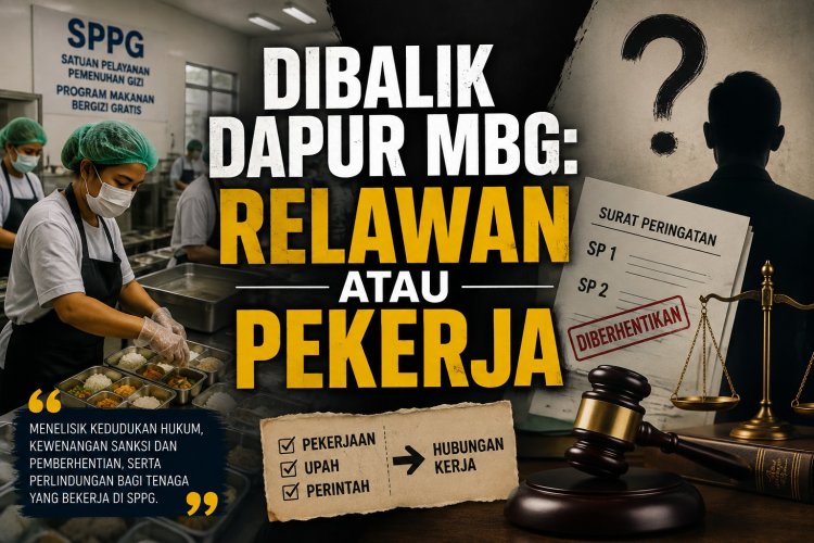 Dibalik Relawan MBG: Relawan Atau Pekerja